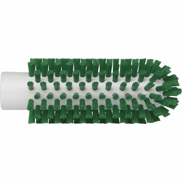 Cepillo para tubos y tuberías Vikan de 2" de diámetro, resistente, mango en L no aplicable, 5 1/4 pulgadas de longitud, color verde - 5380502