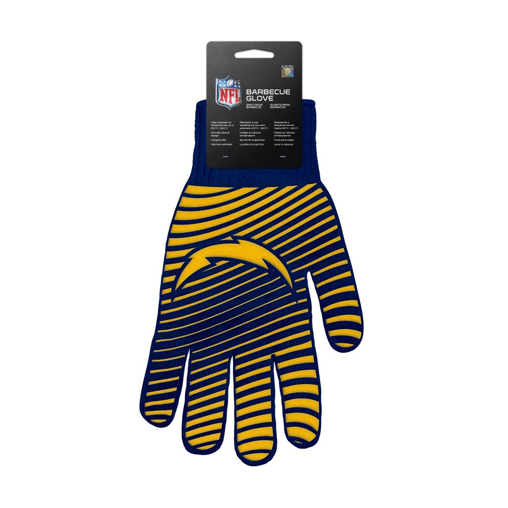 Guantes para Asar de Algodón Azul de Talla Única de Sports Vault BGNFL6901