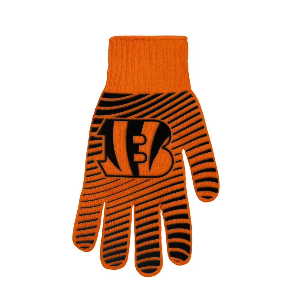 Guantes para asar de algodón de color naranja, talla única de The Sports Vault BGNFL0701