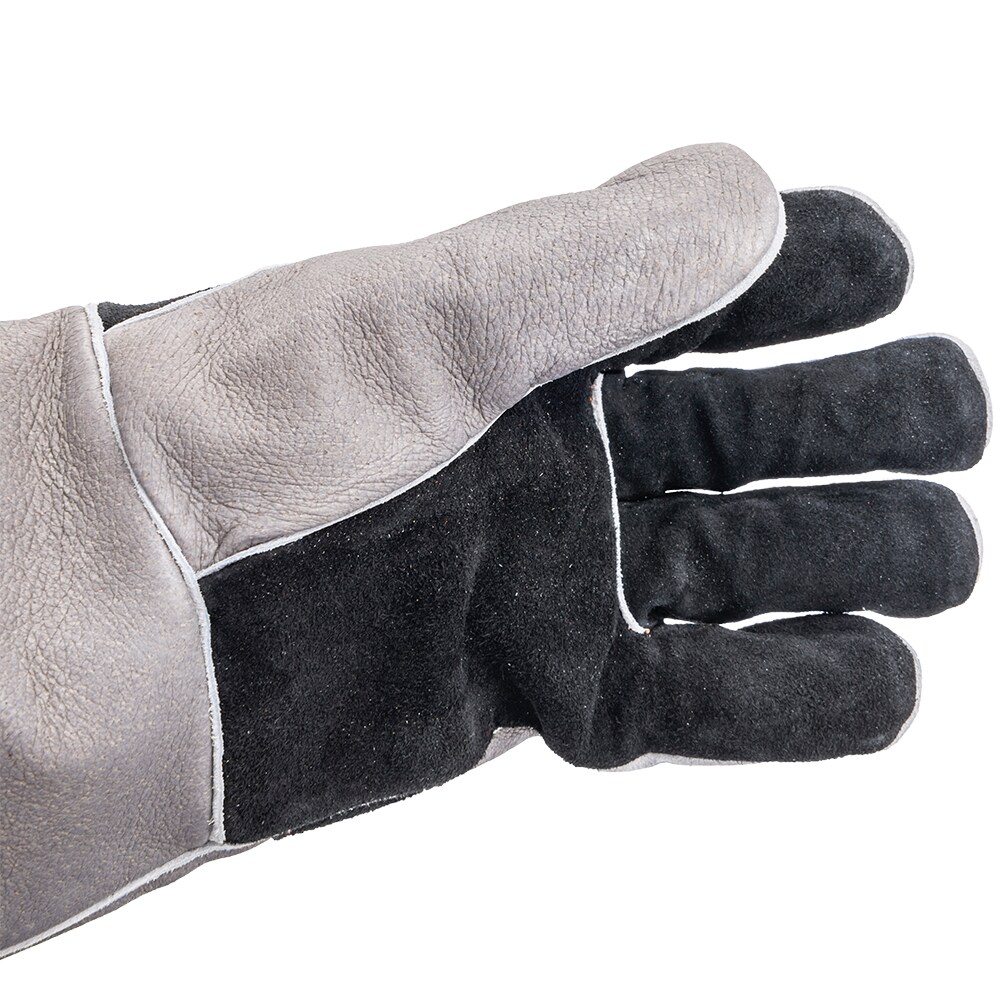 Guantes para asar de cuero gris Oklahoma Joe's One size fits most 3339484R06
