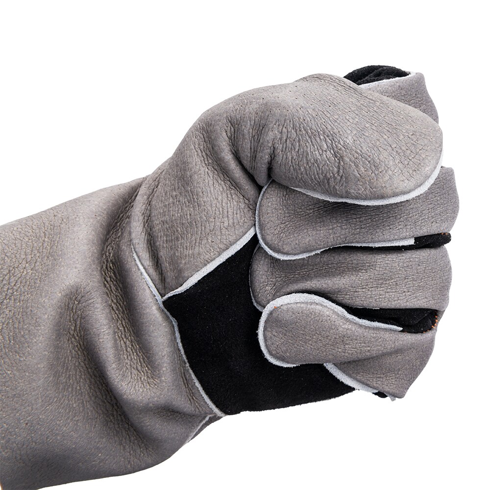 Guantes para asar de cuero gris Oklahoma Joe's One size fits most 3339484R06