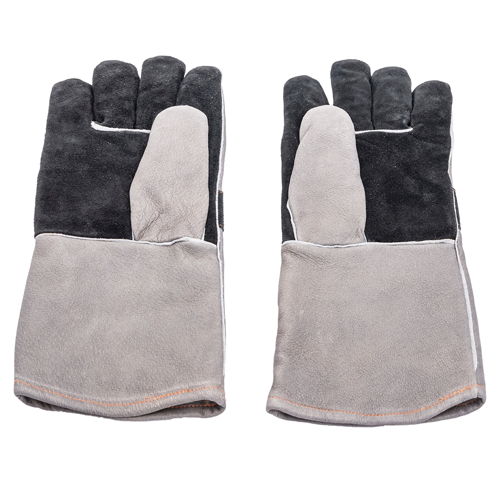 Guantes para asar de cuero gris Oklahoma Joe's One size fits most 3339484R06