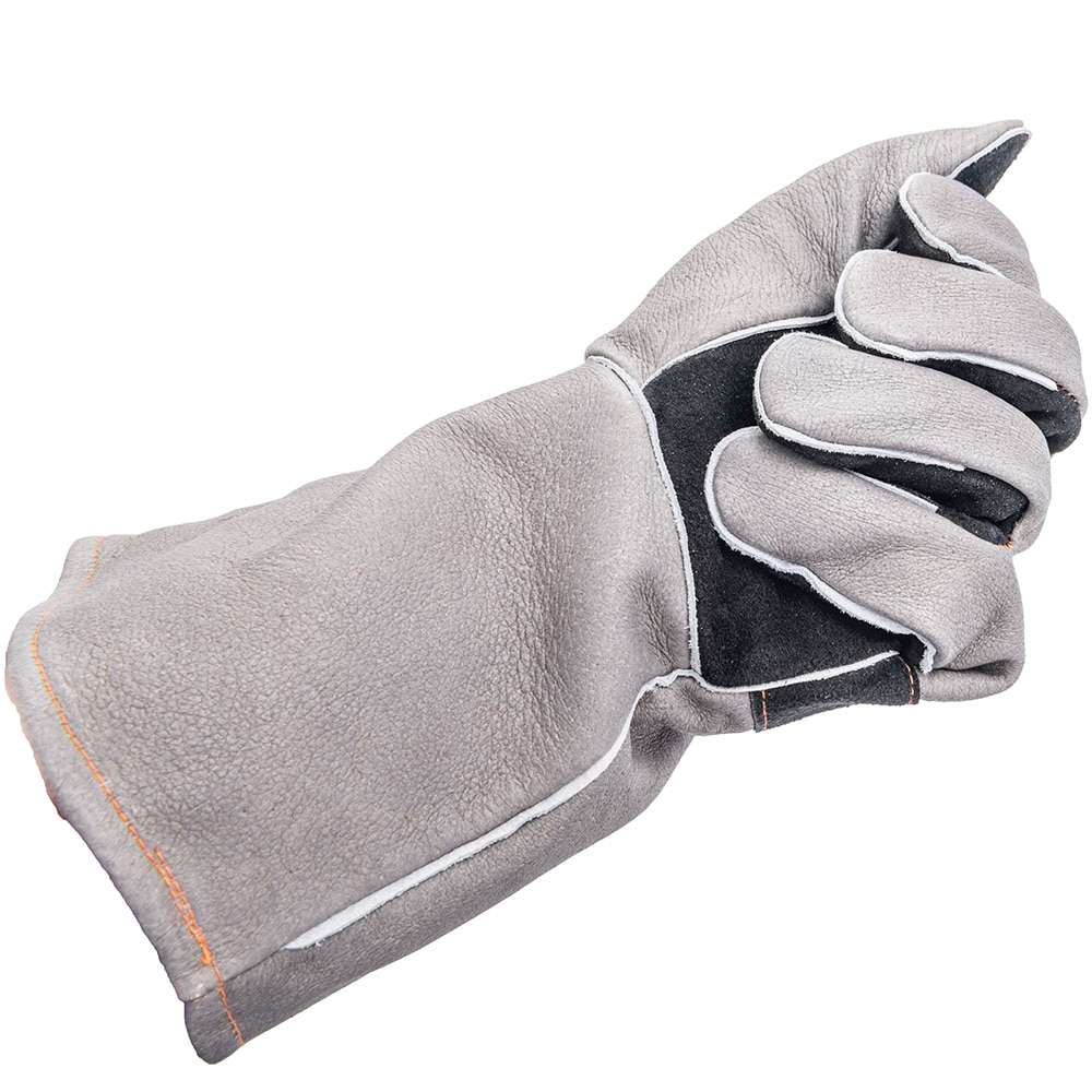 Guantes para asar de cuero gris Oklahoma Joe's One size fits most 3339484R06