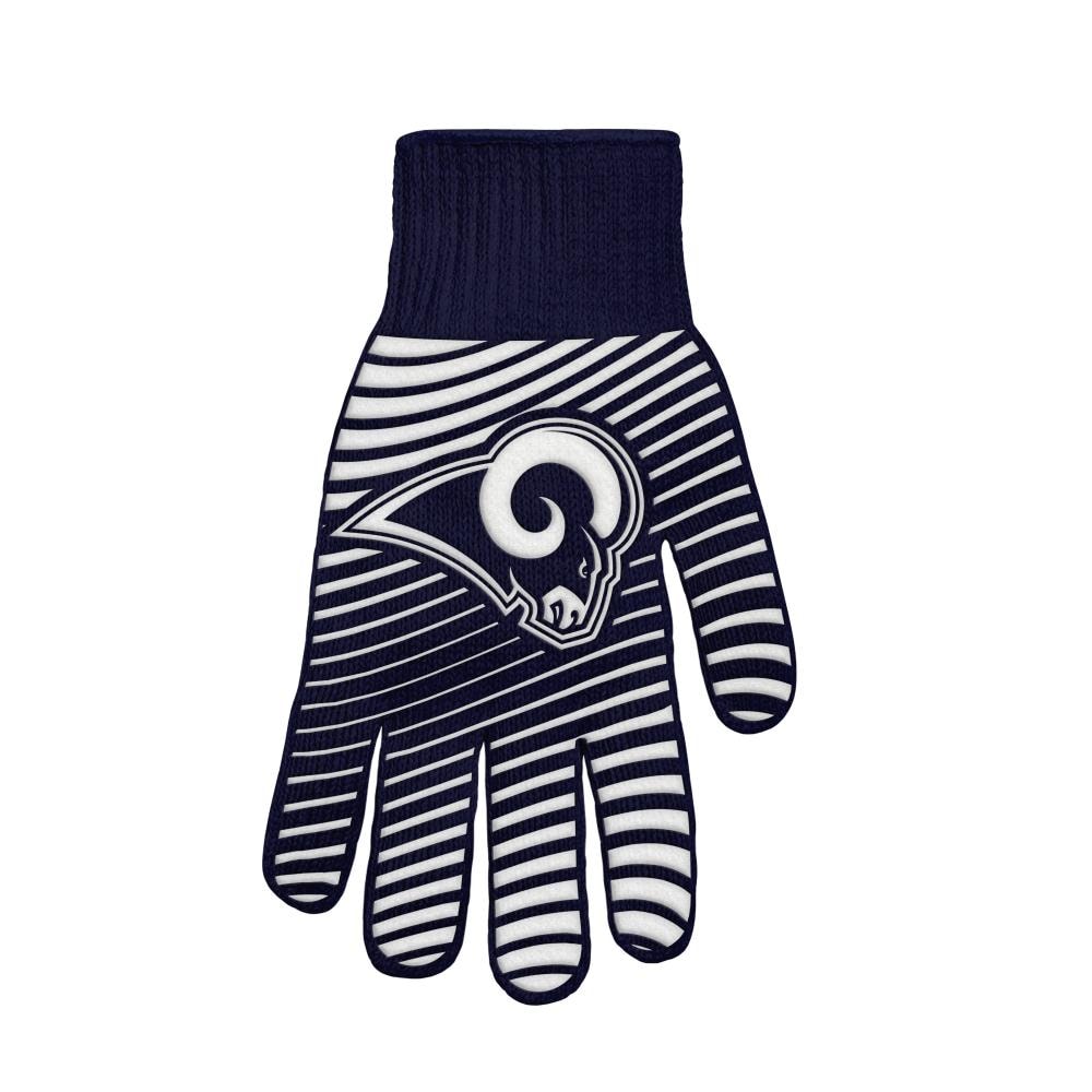 Guantes para asar de algodón azul The Sports Vault One size fits all BGNFL2601