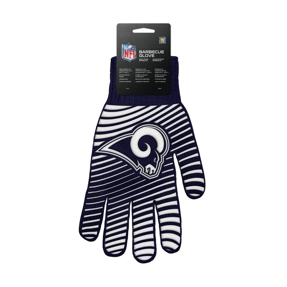 Guantes para asar de algodón azul The Sports Vault One size fits all BGNFL2601