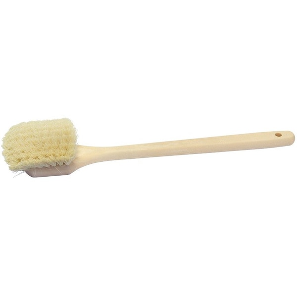 Cepillo Utilitario Brush Man, Bloque Sintético de 20", Relleno de Tampico Blanco, 12 Paquetes - U91