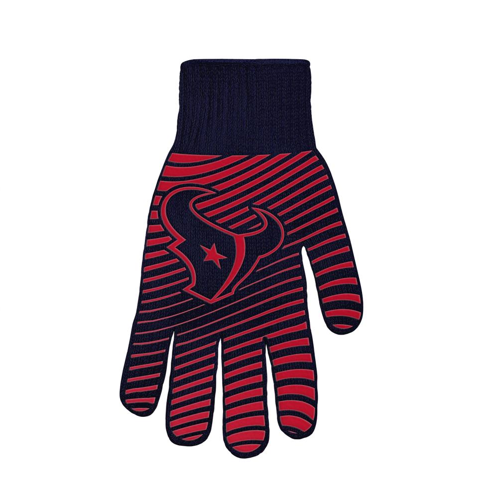 Guantes para asar The Sports Vault de algodón rojo, talla única BGNFL1301