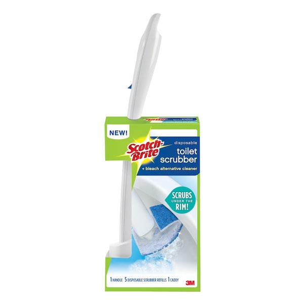 Scotch-Brite Limpiador de Inodoro Desechable con Fragancia Fresca 3M - 558-SK-4NP