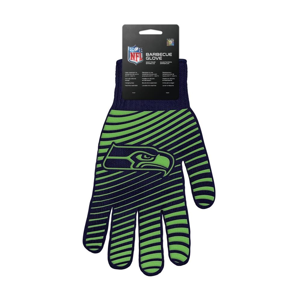 Guantes para asar de algodón verde de un tamaño para todos de The Sports Vault BGNFL2901