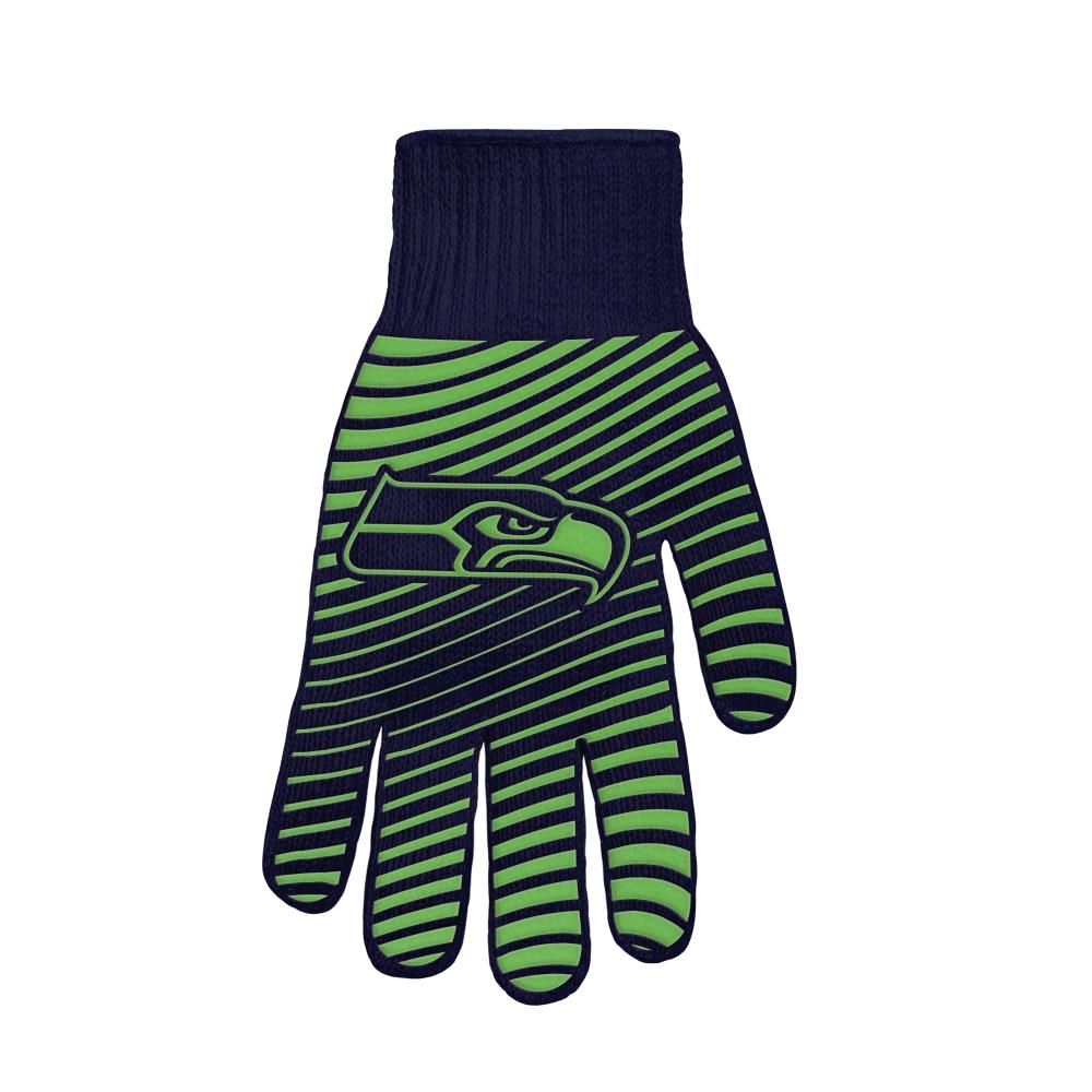 Guantes para asar de algodón verde de un tamaño para todos de The Sports Vault BGNFL2901