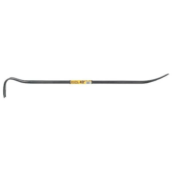 Vulcan Wrecking Bar, 42 in L, Steel, Black, 7/8 in - BU-105X