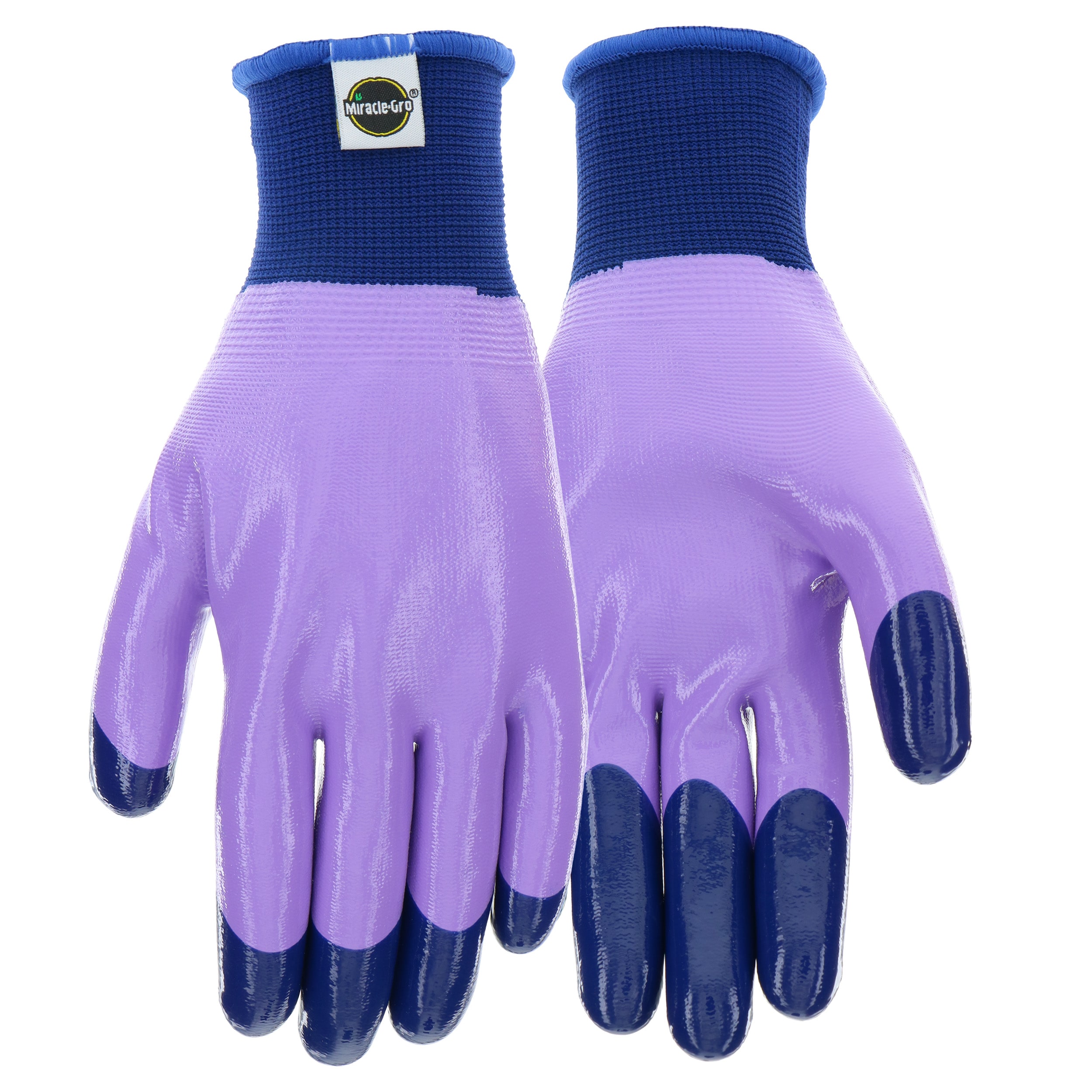 Guantes de jardinería de goma recubiertos de nitrilo Miracle-Gro Large 1 par MG30856/WML