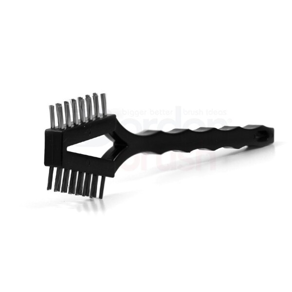 Cepillo de energía de doble espiral Gordon Brush 1/4" D .003" Wire D Fill Stainless - 221SSSSG-12