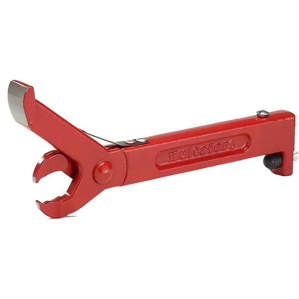 Hultafors Nail Puller, 8 in L, Steel, Red - 820030U