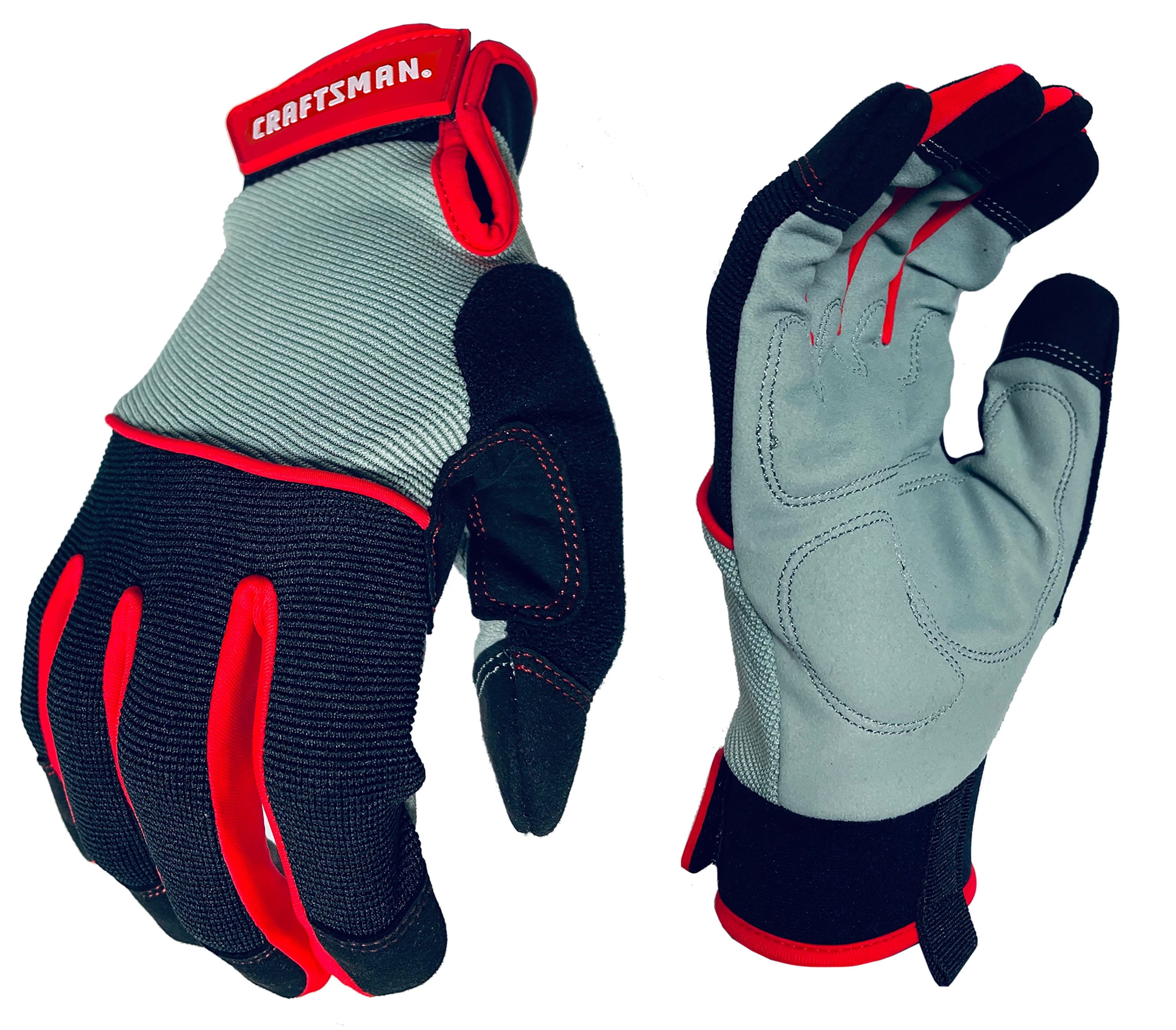 Guantes de reparación mecánica grandes de piel sintética CRAFTSMAN CMXPGRA211L