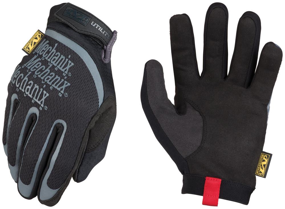 MECHANIX WEAR Guante de piel sintética negro extra grande 1 par 911745