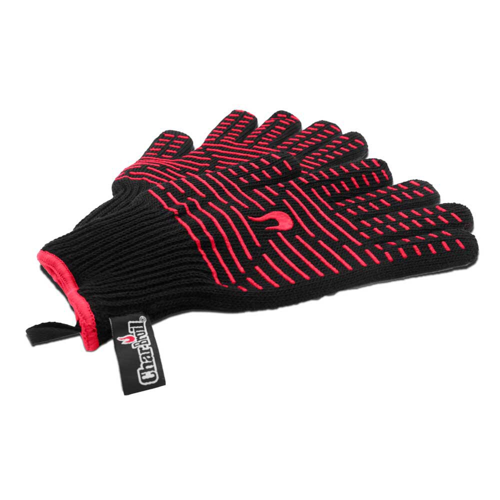 Guantes para asar Charbroil de algodón negro, talla única, 1 par 6284595