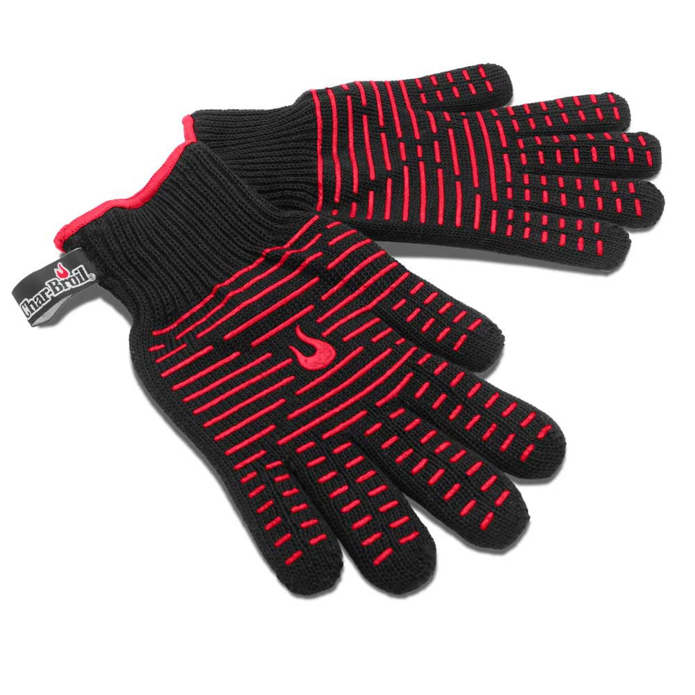 Guantes para asar Charbroil de algodón negro, talla única, 1 par 6284595