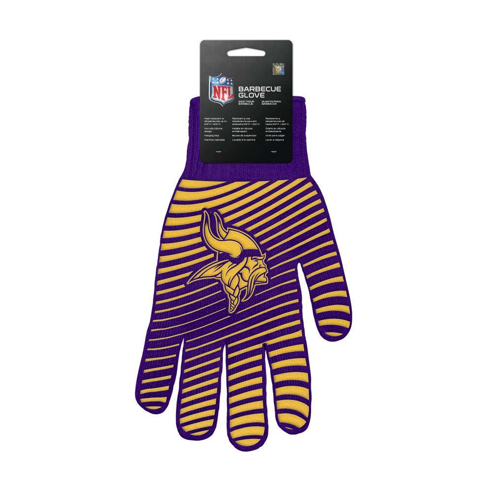 Guantes para Asar de Algodón Morado de Talla Única de The Sports Vault BGNFL1801