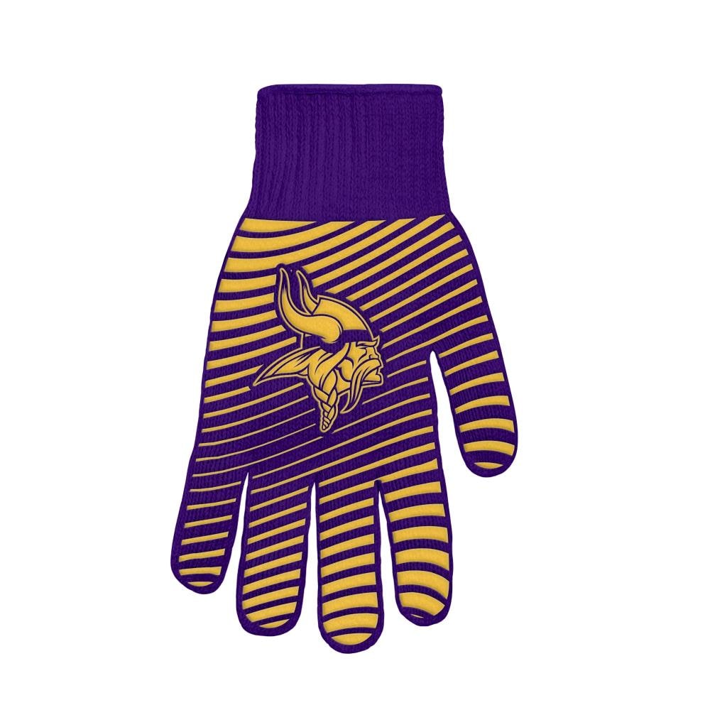 Guantes para Asar de Algodón Morado de Talla Única de The Sports Vault BGNFL1801