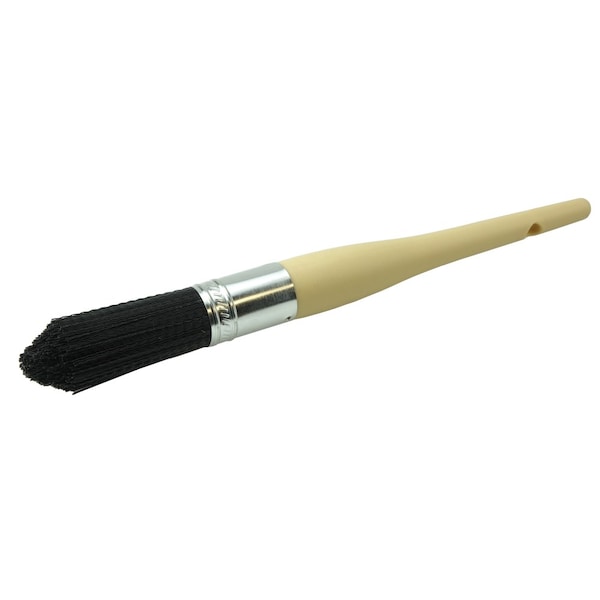 Cepillo de limpieza de piezas Weiler de 1 pulgada, con cerdas de nailon y longitud de recorte de 2-3/4 pulgadas - 40035