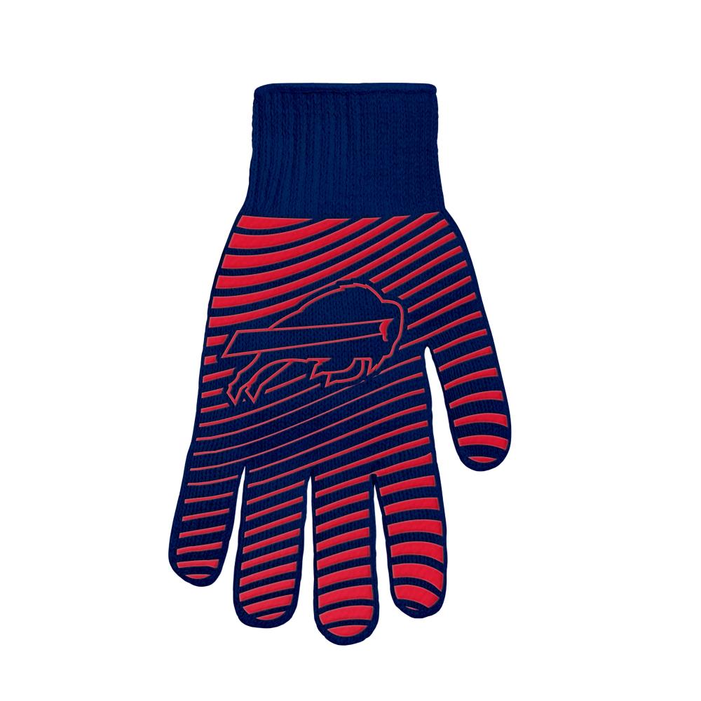 Guantes para asar de algodón rojo The Sports Vault One size fits all BGNFL0401