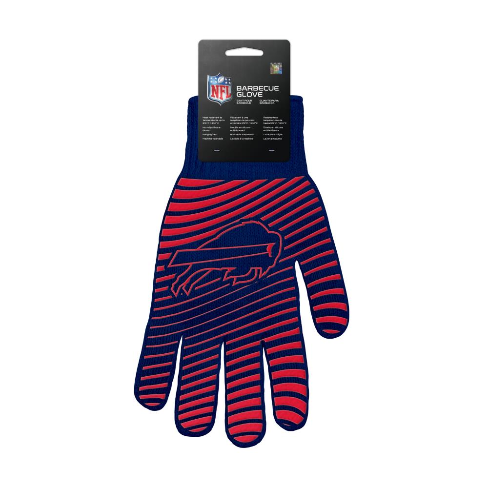 Guantes para asar de algodón rojo The Sports Vault One size fits all BGNFL0401