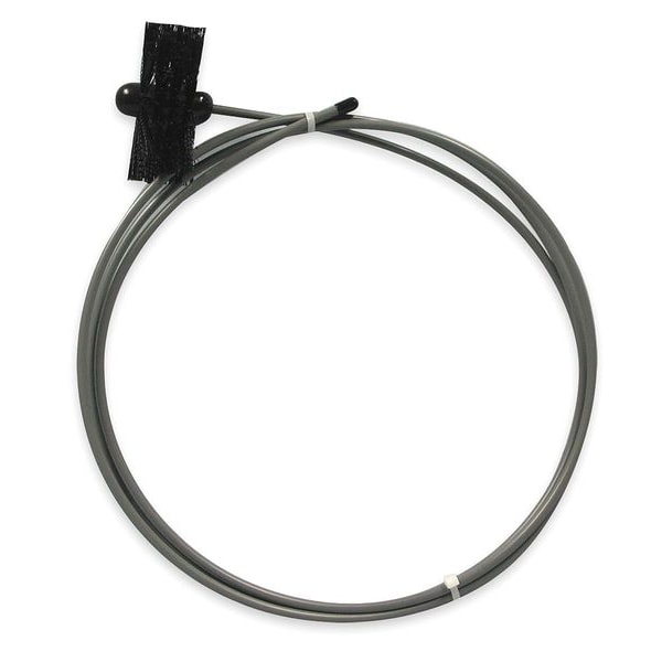 Cepillo para ventilación de secadora Tough Guy, mango de 118 pulgadas de largo, cepillo de 1 1/4 pulgadas de largo, negro, polipropileno, 122 pulgadas de largo en total - 2KVE1