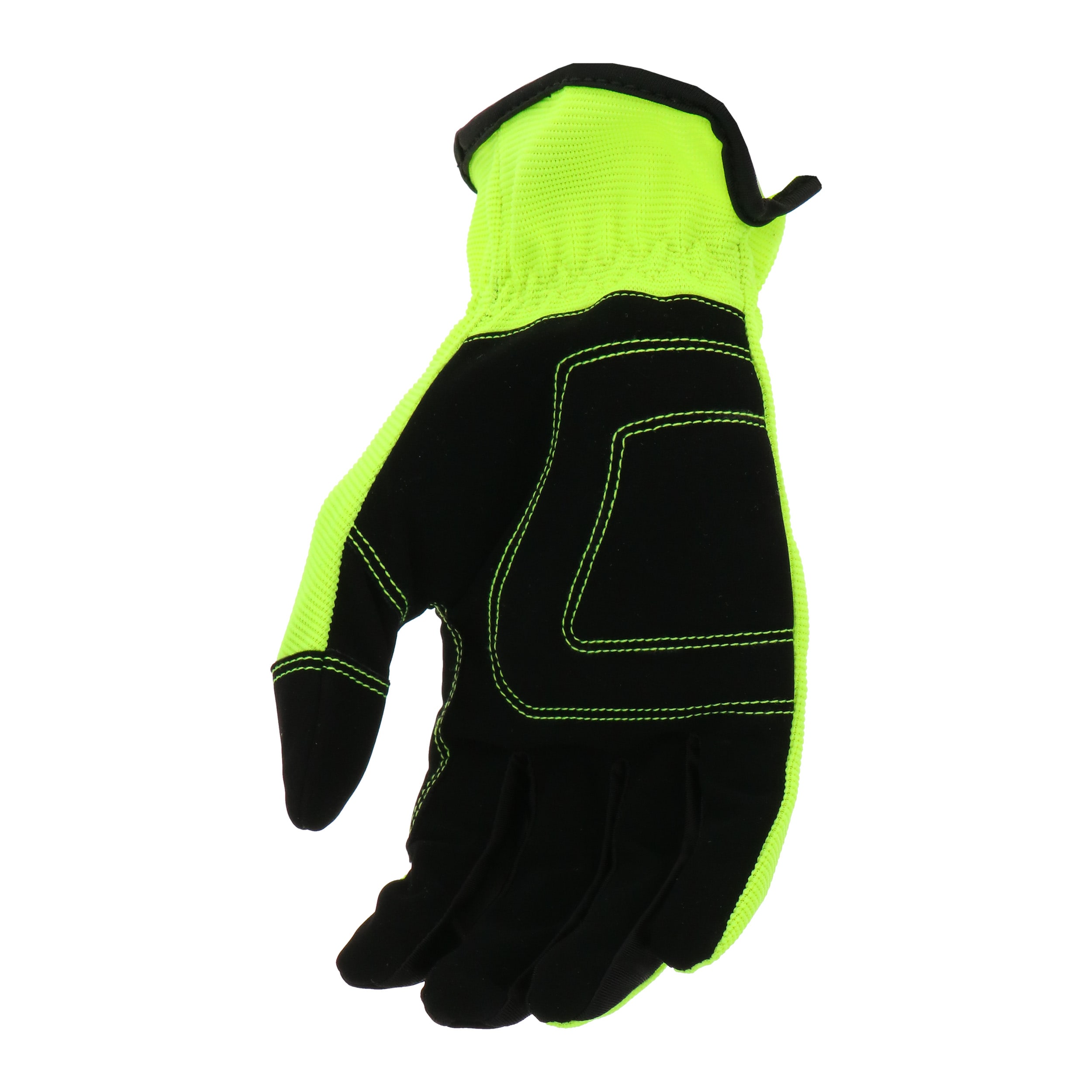 Guantes de construcción de piel sintética amarilla extra grande Project Source 3 pares LWHV86300-XL3PVP