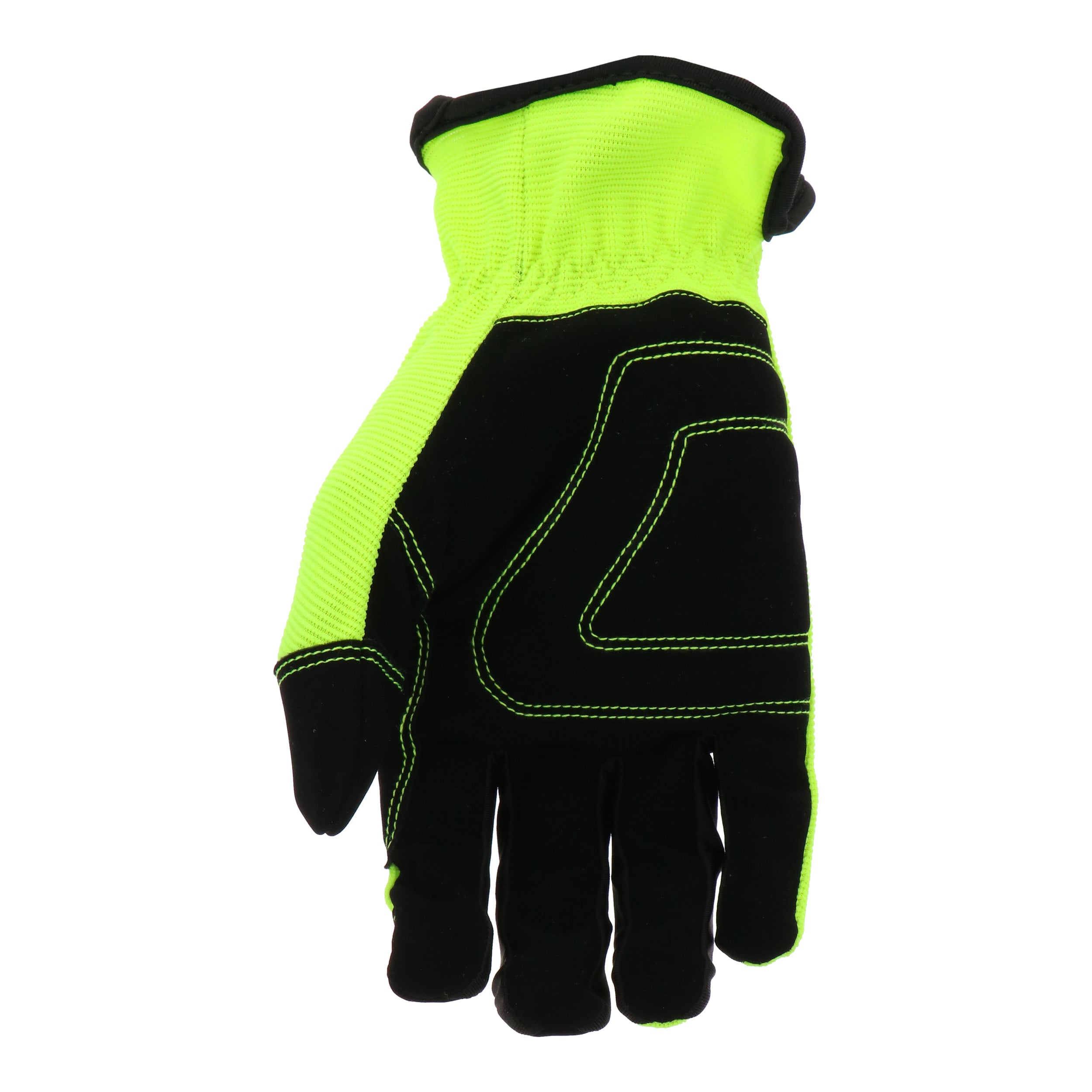 Guantes de construcción de piel sintética amarilla extra grande Project Source 3 pares LWHV86300-XL3PVP