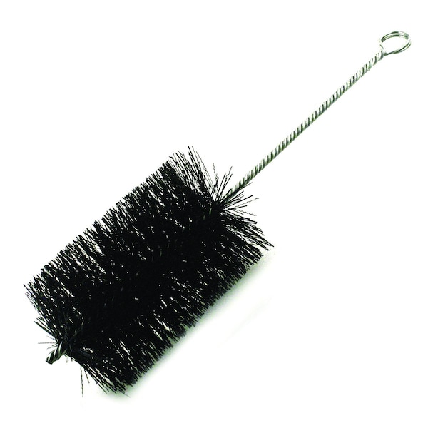 Cepillo de lavado de cilindros de 4", modelo 10-A de Brush Research Manufacturing, construcción spiral de nylon 6-12, parte del cepillo de 6", longitud total de 18" - 10A4