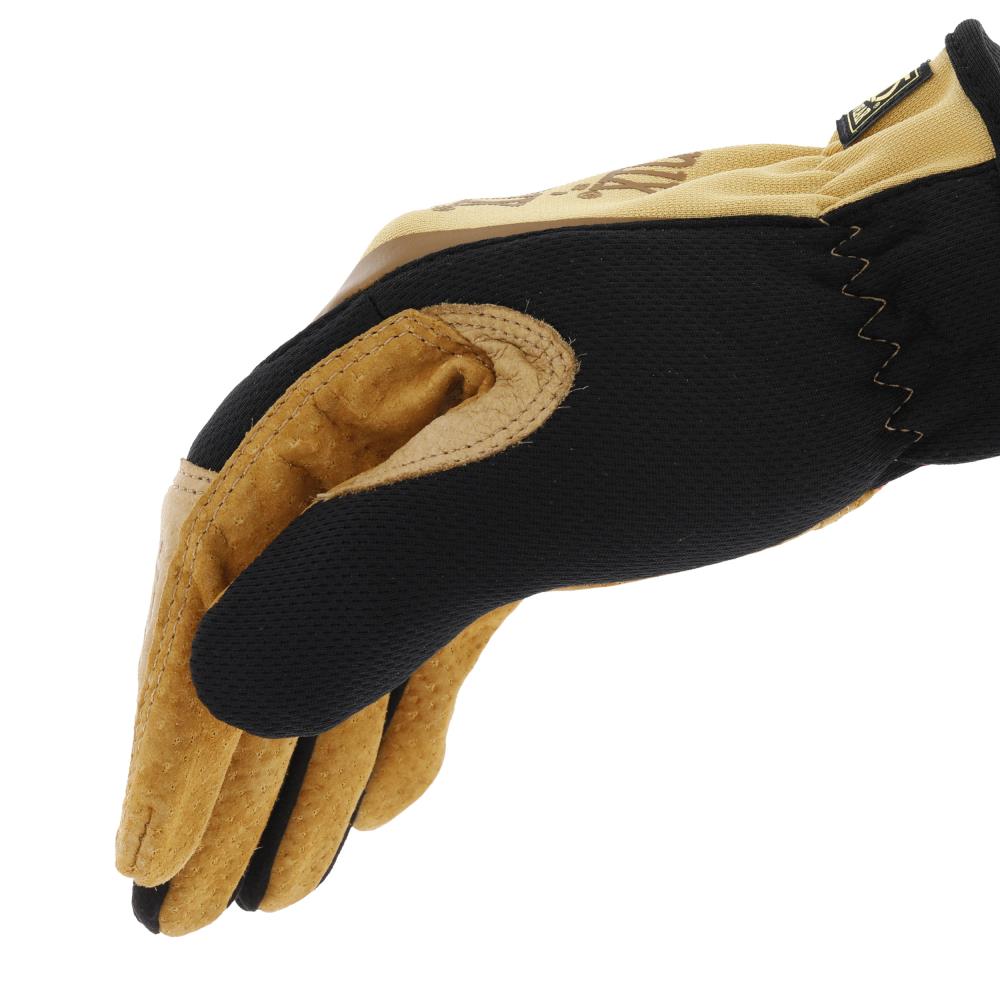 MECHANIX WEAR Guantes de cuero negros medianos 1 par 792194