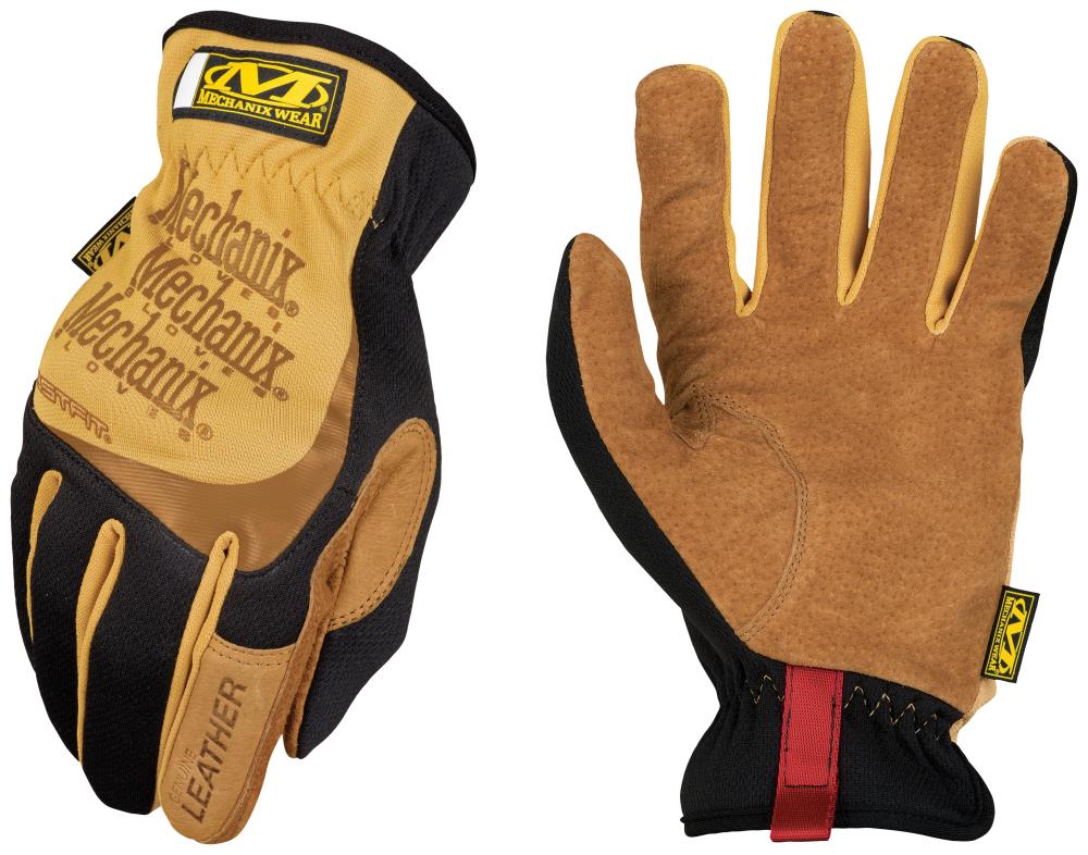 MECHANIX WEAR Guantes de cuero negros medianos 1 par 792194