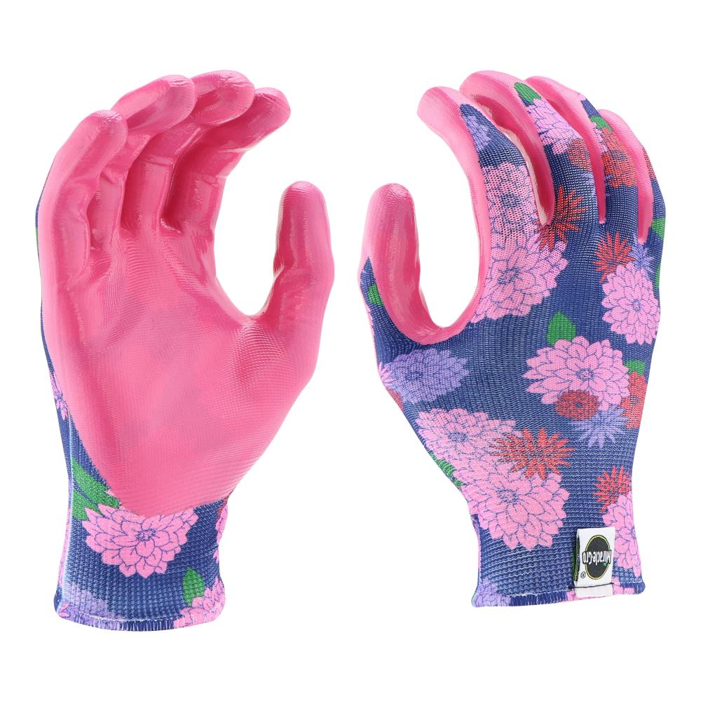 Guantes de Jardinería de Poliuretano sumergidos en Poli/Algodón de Talla Mediana/Grande Miracle-Gro 3 Pares MG37126/WML3P