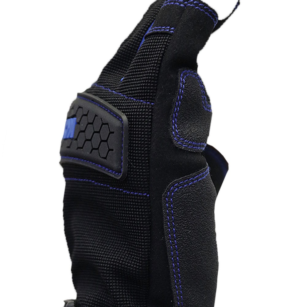 Guantes de seguridad grandes de piel sintética Kobalt 1 par TP18103HF