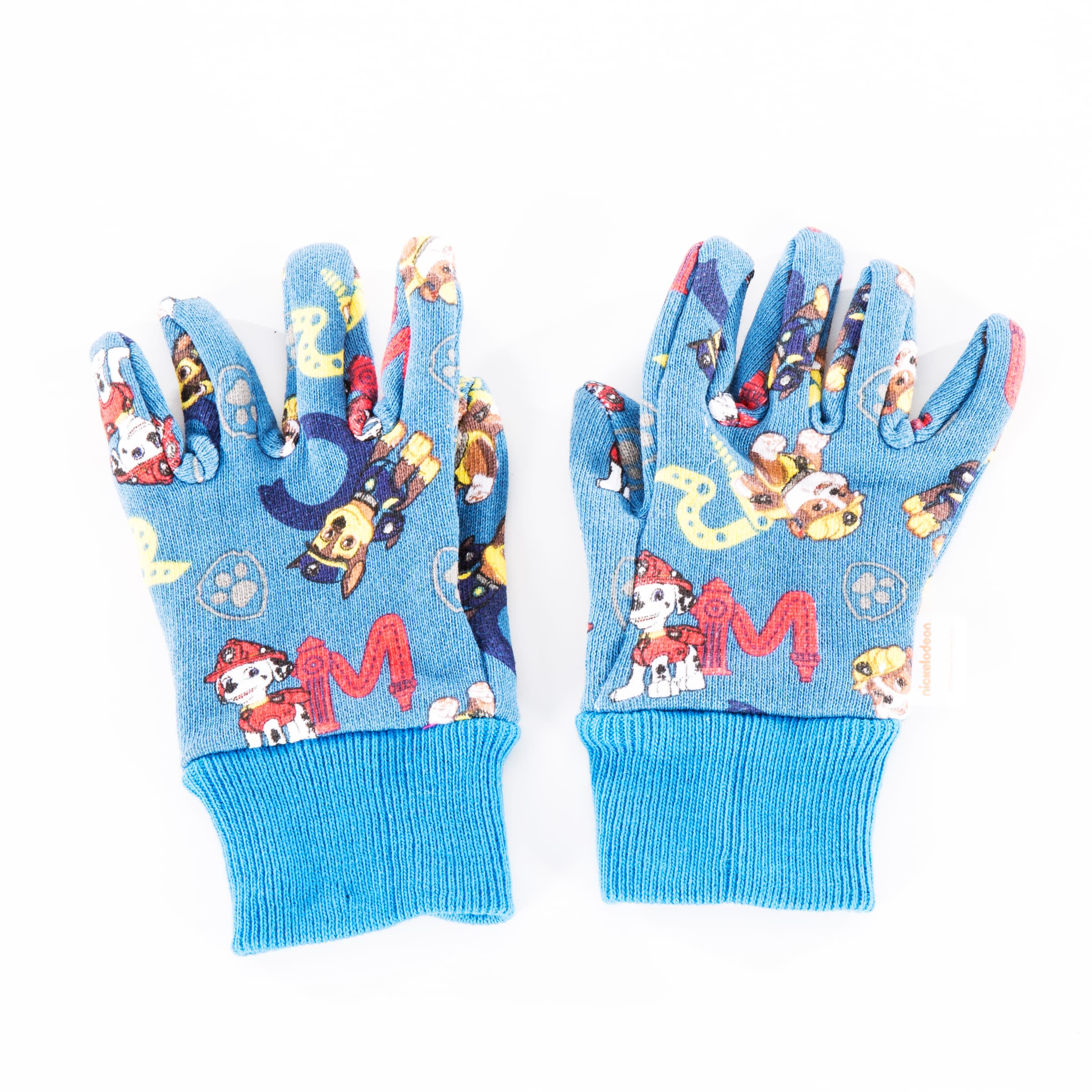 Guantes de jardinería de poliéster/algodón azul para niño de MidWest Quality Gloves, Inc. 1 par PW102T