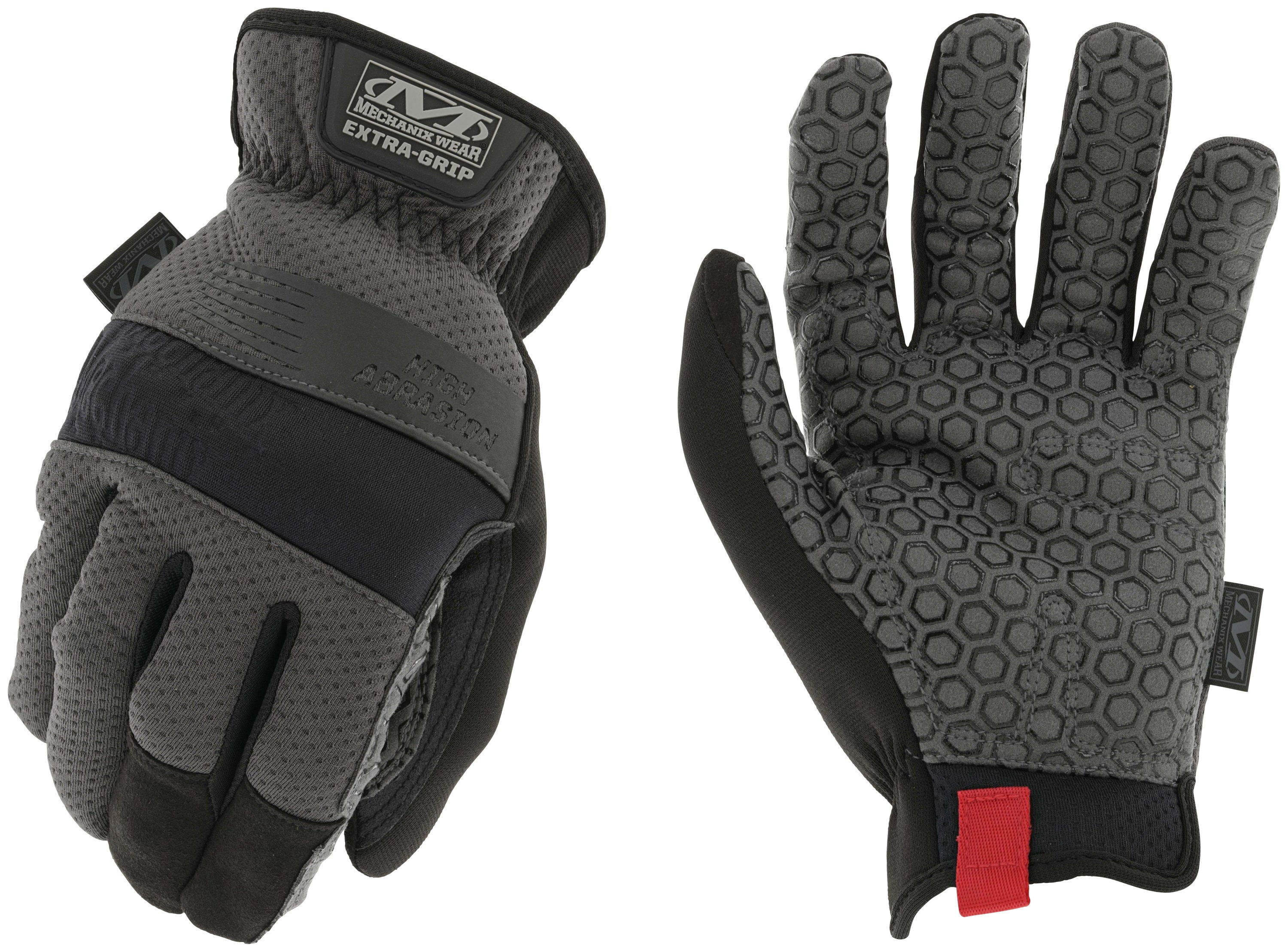 MECHANIX WEAR Guantes de piel sintética negra tamaño grande - 1 par 4964244