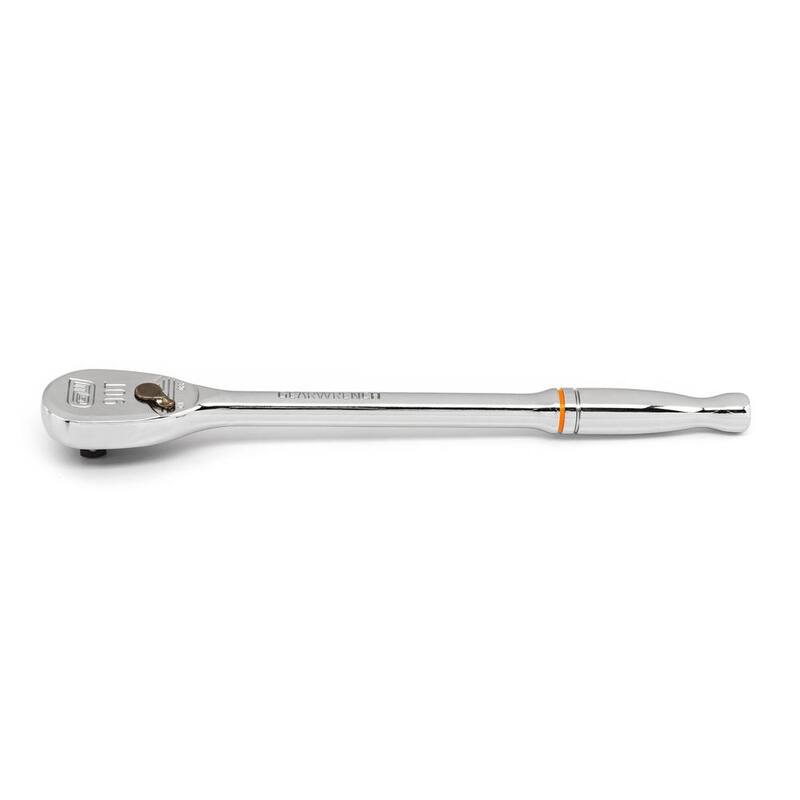 Kit de herramientas mecánicas GEARWRENCH de trinquete de 90 dientes de 3/8 pulgadas con puntas estándar y profundas de 6 puntos en SAE (30 piezas) - 80569