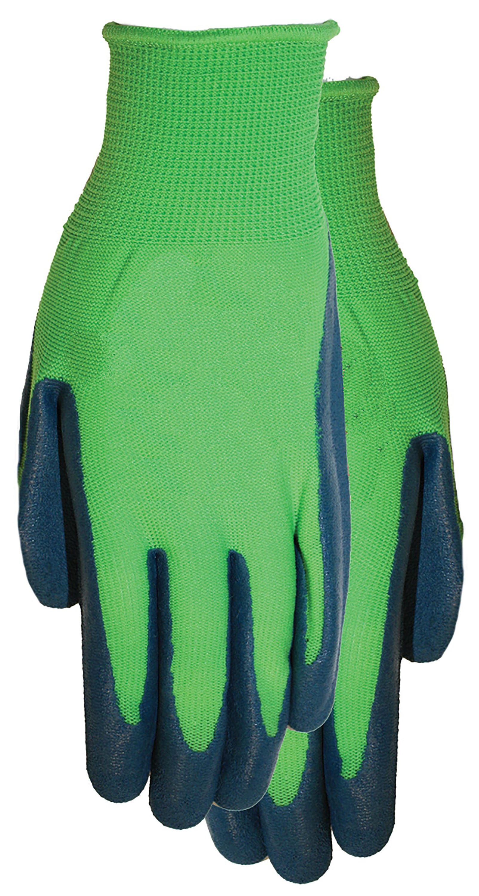 Guantes para jardinería de látex sumergido X-small de MidWest Quality Gloves, Inc. LO66GR-Y