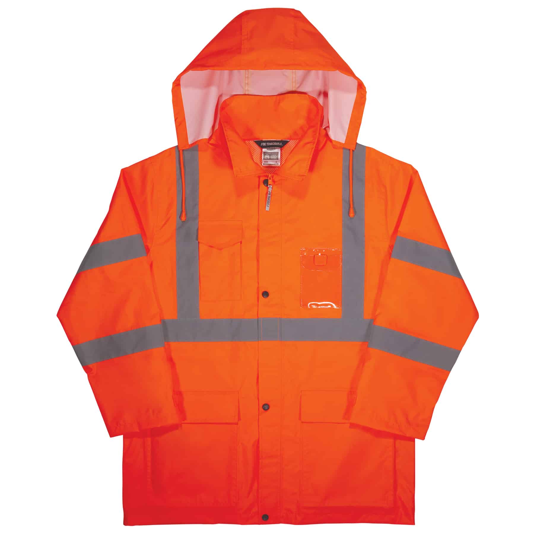 Chamarra Impermeable Ligera Naranja para Lluvia Ergodyne Unisex Adulto (2XL) 24366