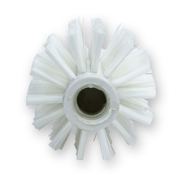 Cepillo para tuberías y válvulas Sparta 3 en forma de W, blanco, de polipropileno - 45003EC02