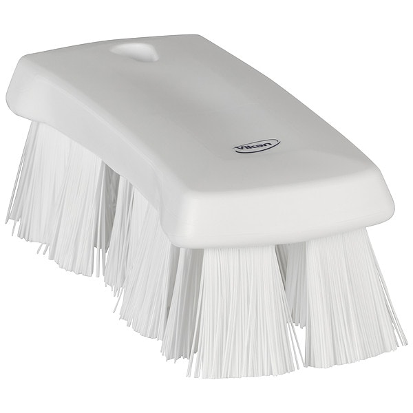 Cepillo de Fregar Remco 2 5/8 pulgadas, Rigido, Mango de 6 7/8 pulgadas, Cerdas de 6 7/8 pulgadas, Blanco, Polipropileno - 38915