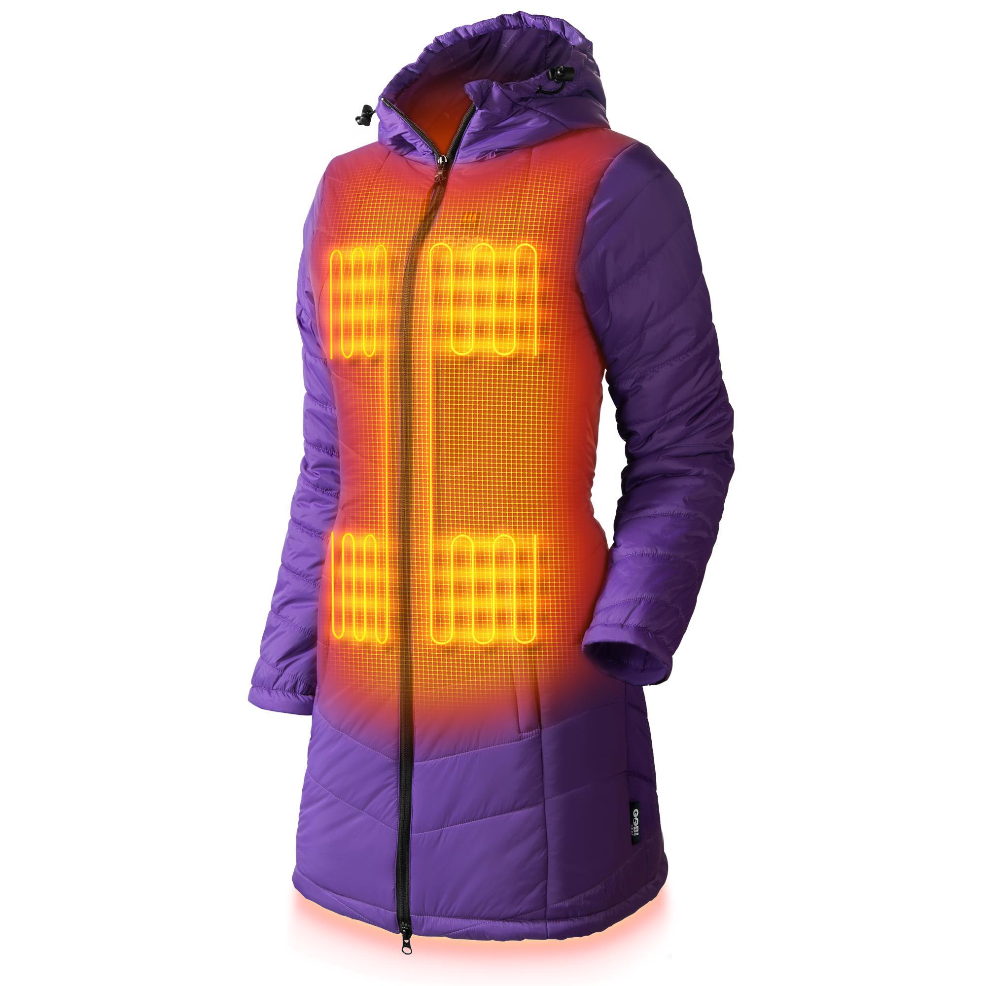 Chamarra Térmica Morada para Mujer Gobi Heat (Extra Grande) VI-PL-XL