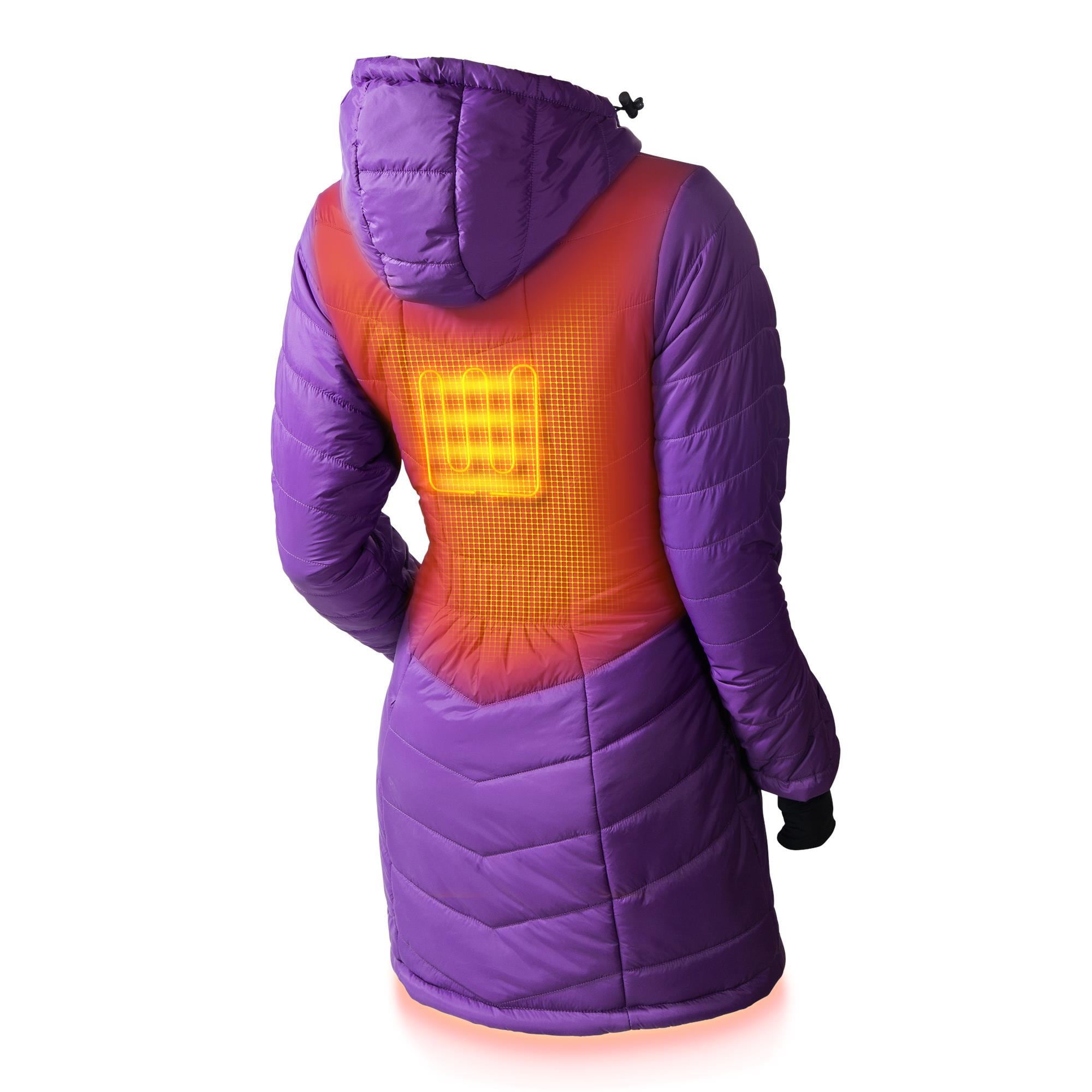 Chamarra Térmica Morada para Mujer Gobi Heat (Extra Grande) VI-PL-XL