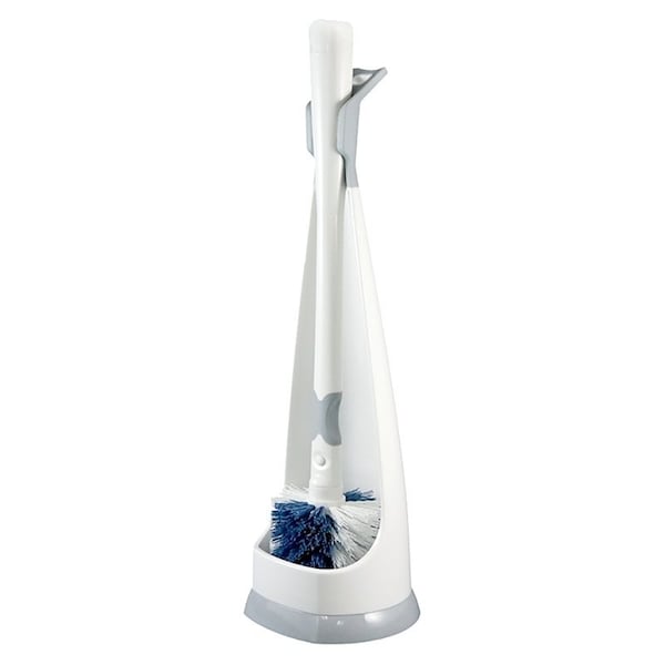 Set de cepillo para inodoro Unger, 1 pulgada de recorte en forma de L, cerdas de polipropileno - 979770