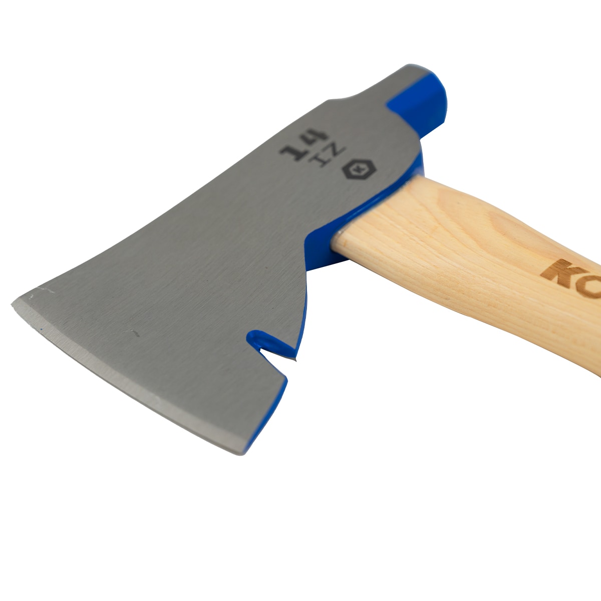 Martillo de madera de cabeza de acero de 28 oz de Kobalt con cara lisa y mango de madera - Modelo KB-P094114