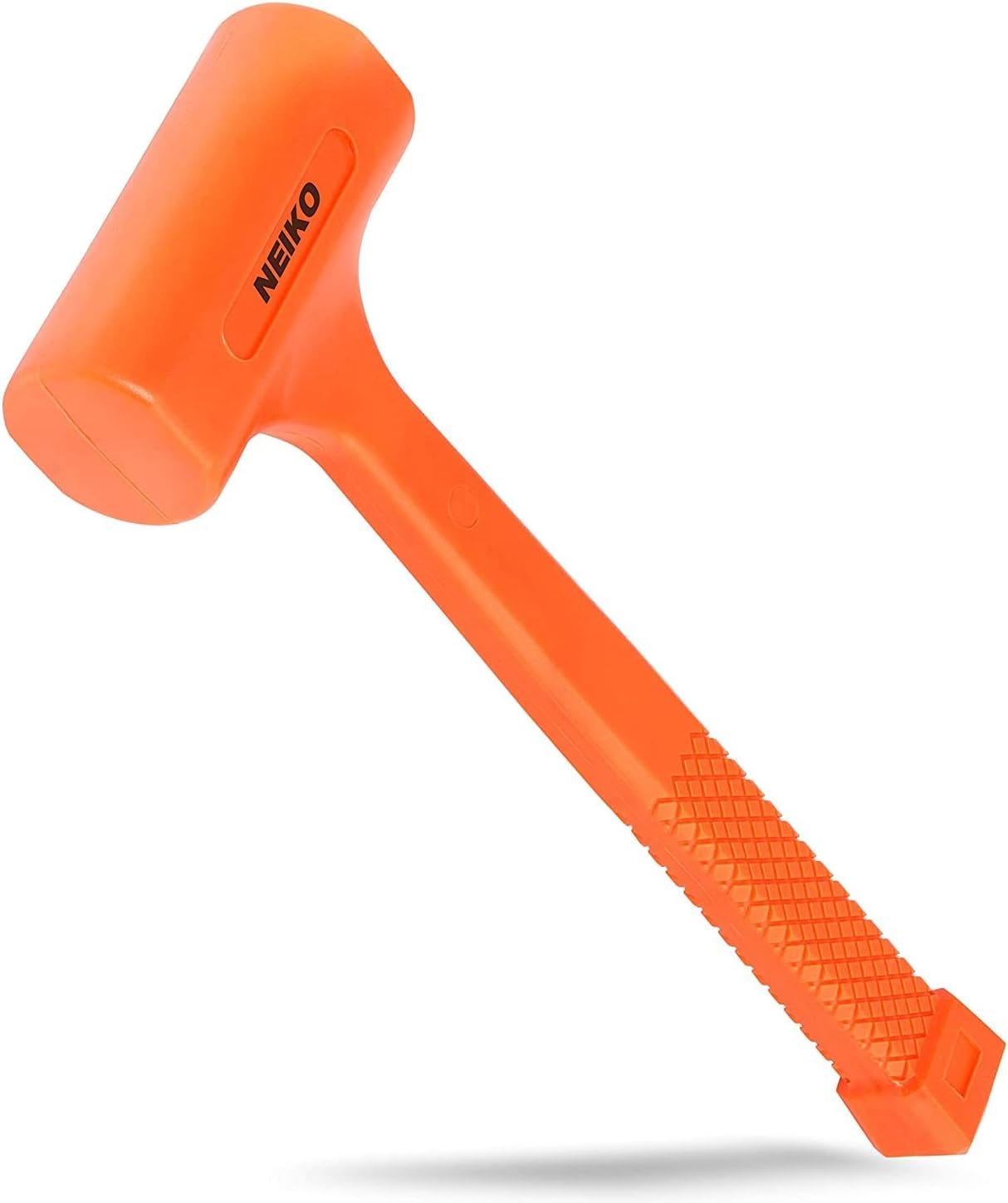 Martillo de golpe muerto de 3 libras NEIKO con cabeza de poliuretano lisa y mango de plástico suave - Modelo 02848A