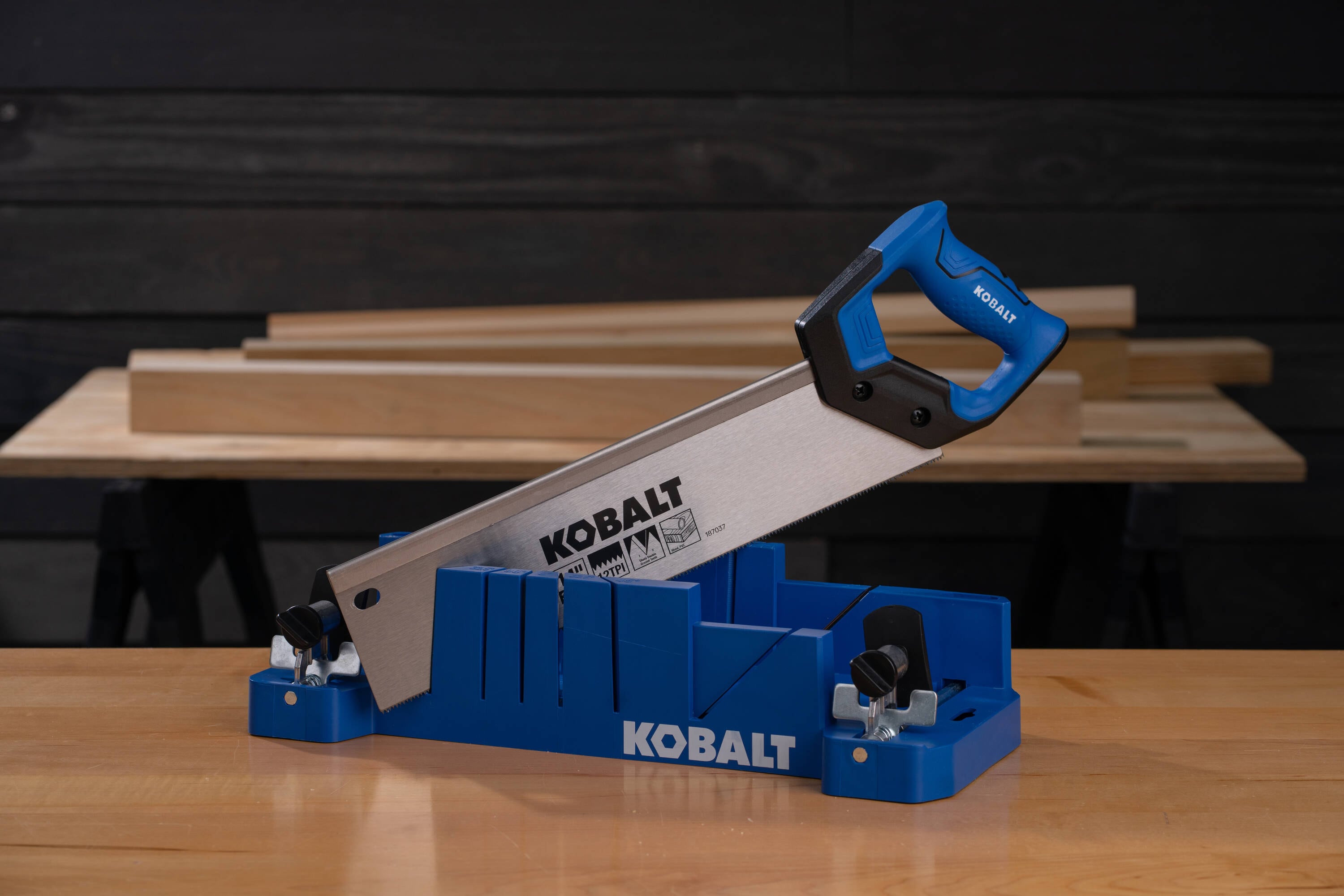 Kobalt con Caja de Inglete 14 pulgadas Sierra de Espalda para Corte Fino 66715