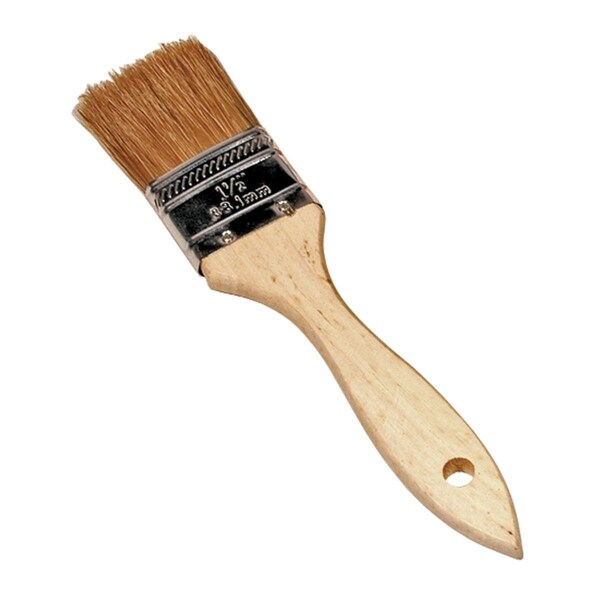 Brocha de uso general K-Tool International de 1 1/2" con mango de madera, 74015 - KTI74015