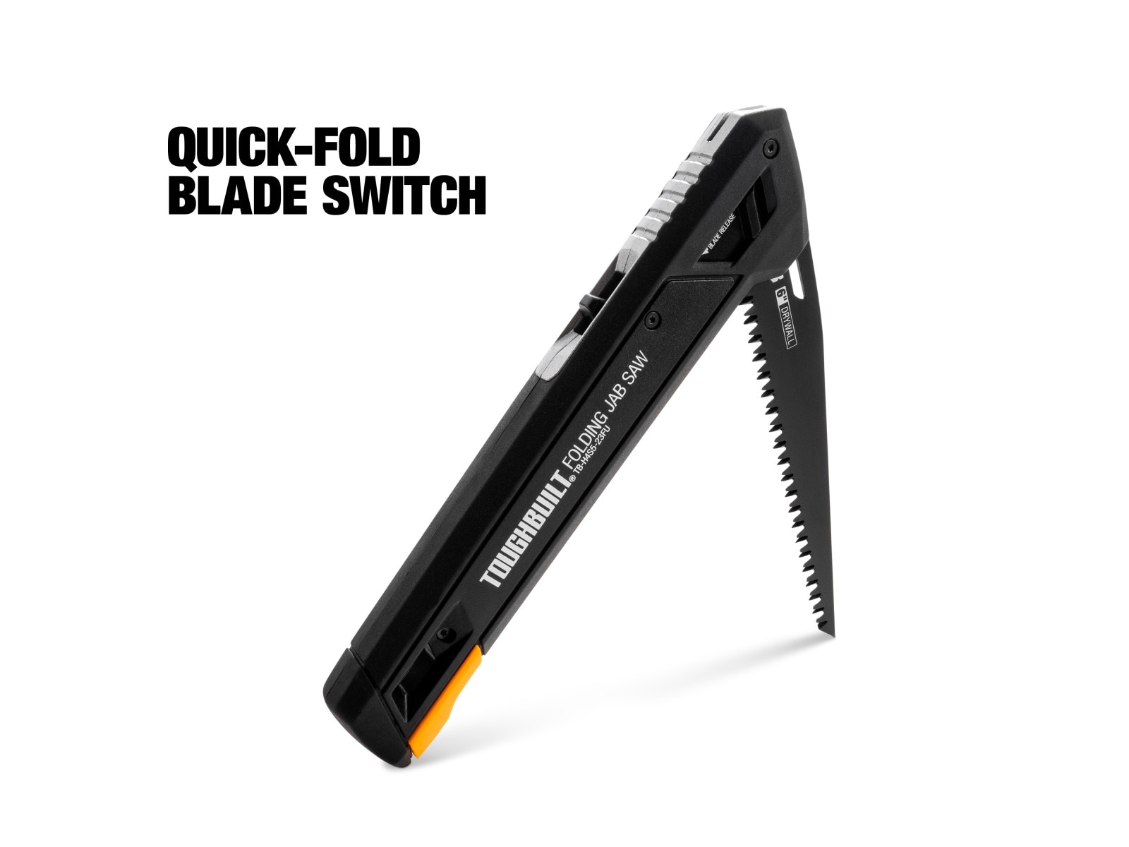 Sierra de corte TOUGHBUILT plegable de 5.5 pulgadas para trabajo pesado TB-H4S5-23FU